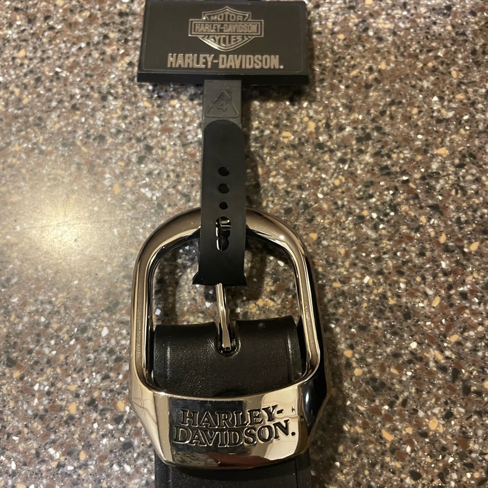 NWT Mens Harley Davidson Leather Belt